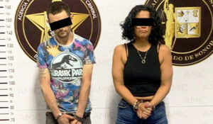Fiscalía detiene a pareja con droga en Hermosillo; les hallaron 68 envoltorios de crystal y marihuana