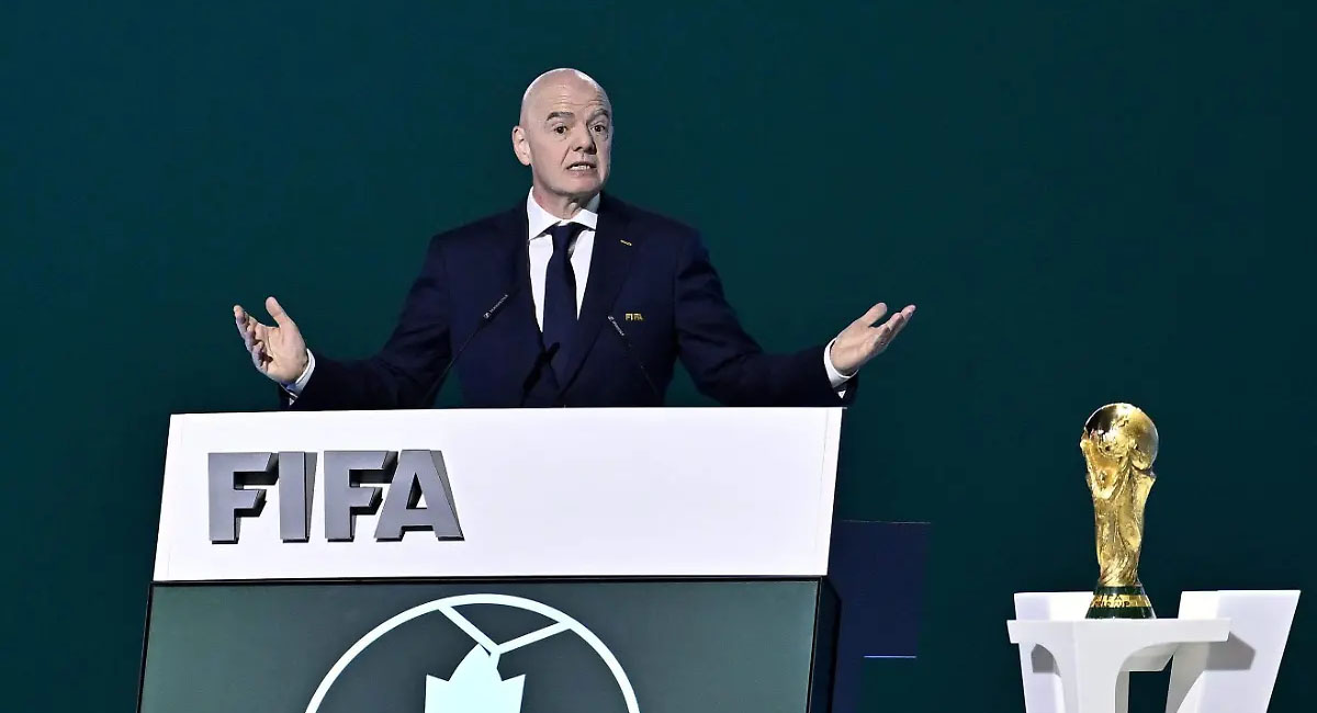 El presidente de la FIFA se mostró seguro de que el equipo iraní estará en el Mundial