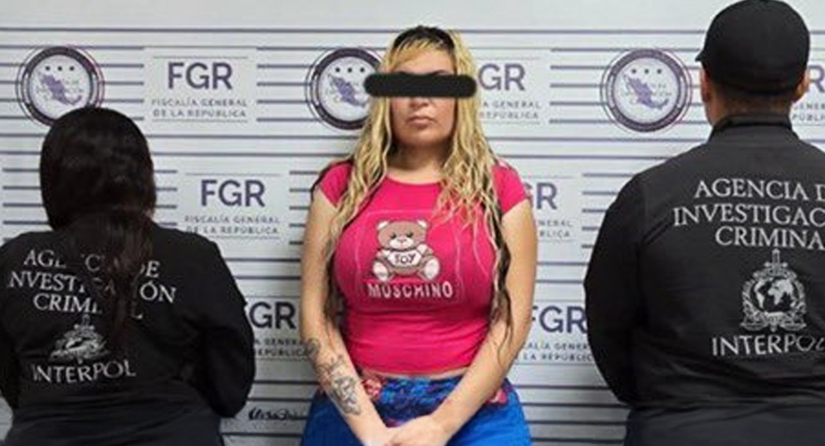 Capturan en Nogales a mujer buscada por la Interpol por tráfico de fentanilo y armas hacia Estados Unidos