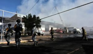 FGR investiga incendio en bodega del Bienestar en Zacatecas