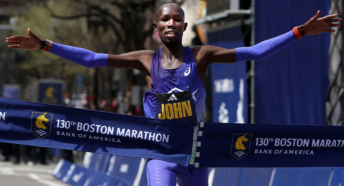 Korir no tuvo rivales y volvió a conquistar el Maratón de Boston