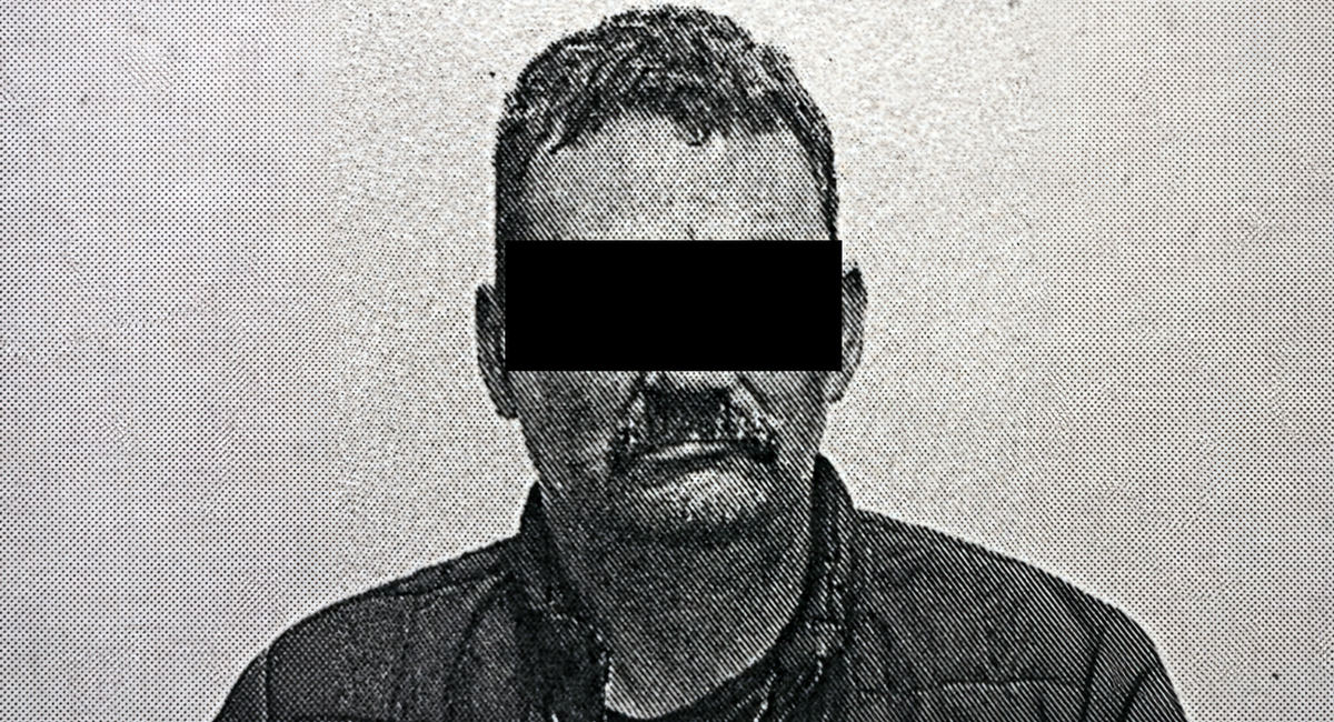 El hombre detenido, José Ricardo 'N', de 52 años de edad