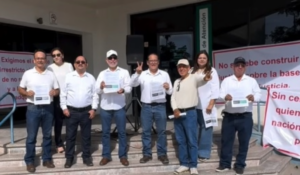 Jubilados de la CFE en Navojoa piden respetar sus pensiones