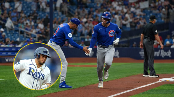 Jonathan Aranda produce y anota, pero Tampa Bay no evita derrota ante Cubs en casa
