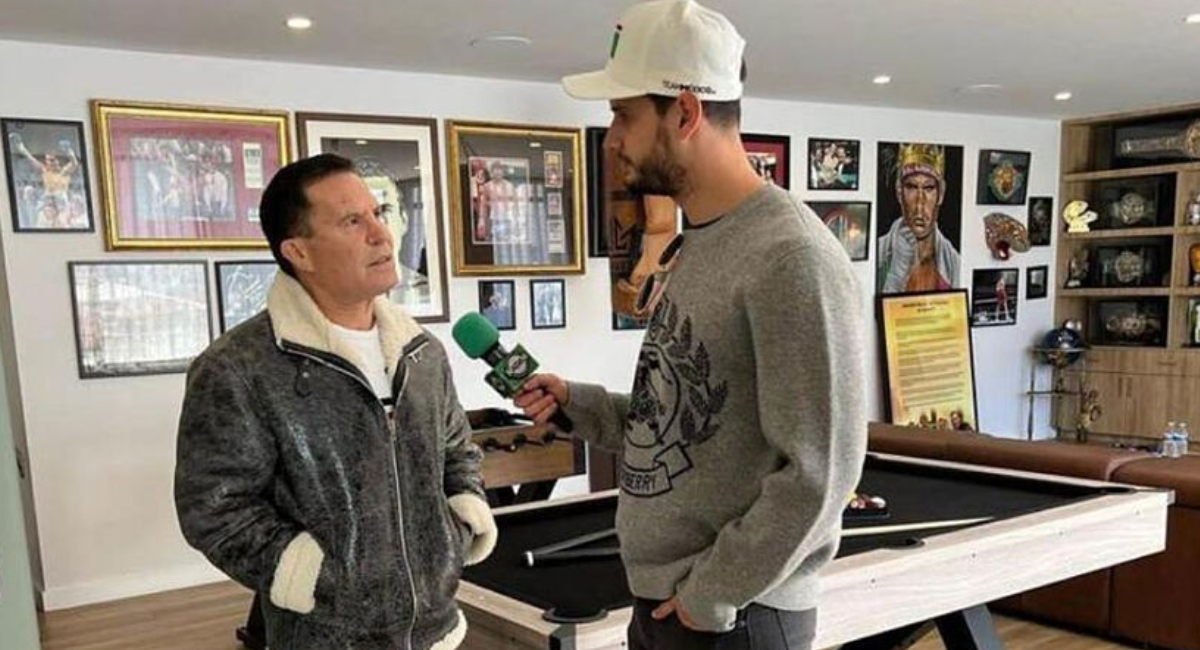 Julio César Chávez confronta a Adrián Marcelo tras sentir que lo llamó estúpido