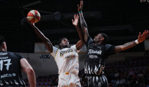 Kiandre Gaddy, el gigante de la ‘H’ mantiene a los Rayos en la pelea dentro del Cibacopa