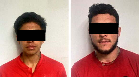 Caen dos sujetos tras persecución y balacera contra policías; la Fiscalía de Sonora ya los vinculó