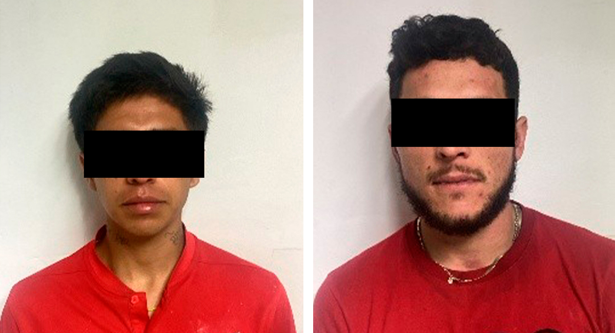 Los dos hombres detenidos tras los hechos violentos, Miguel 'N' y Ángel 'N'
