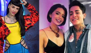 Kunno hunde a Ángela Aguilar: Filtra VIDEO de la esposa de Christian Nodal al ver noticias de Cazzu