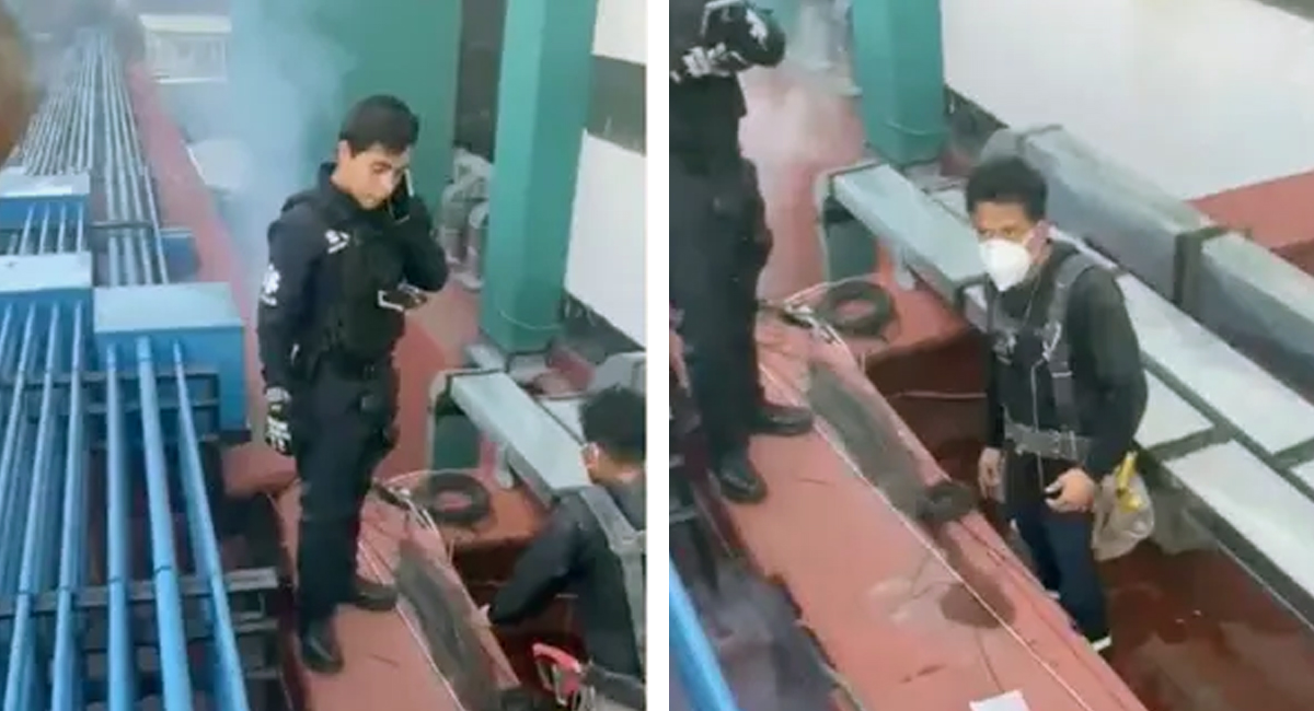 Servicios de emergencia atendieron el percance, logrando controlar la situación