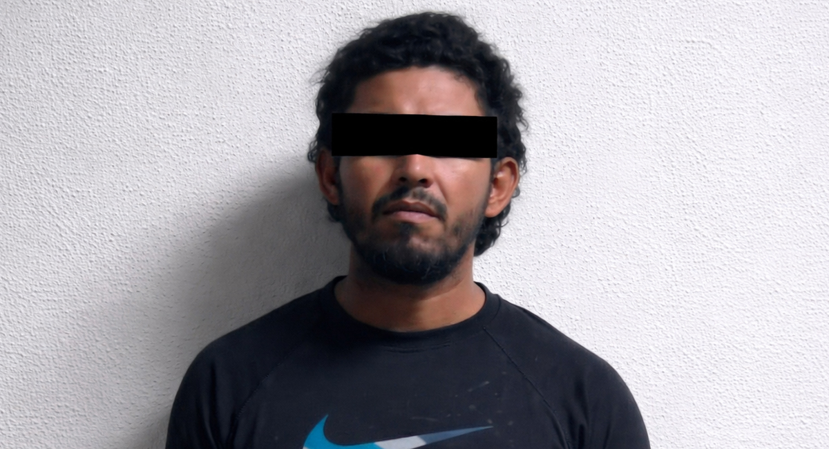 El hombre detenido por el delito de homicidio, Leobardo Salvador 'N'