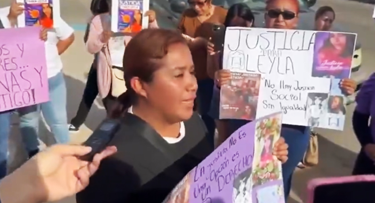 “La ley ampara a los asesinos”: Marchan en Sonora por el asesinato de la menor Leyla Monserrat