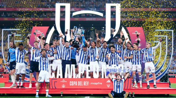 Real Sociedad da la sorpresa; vence al Atlético de Madrid en penales y conquista la Copa del Rey 2026