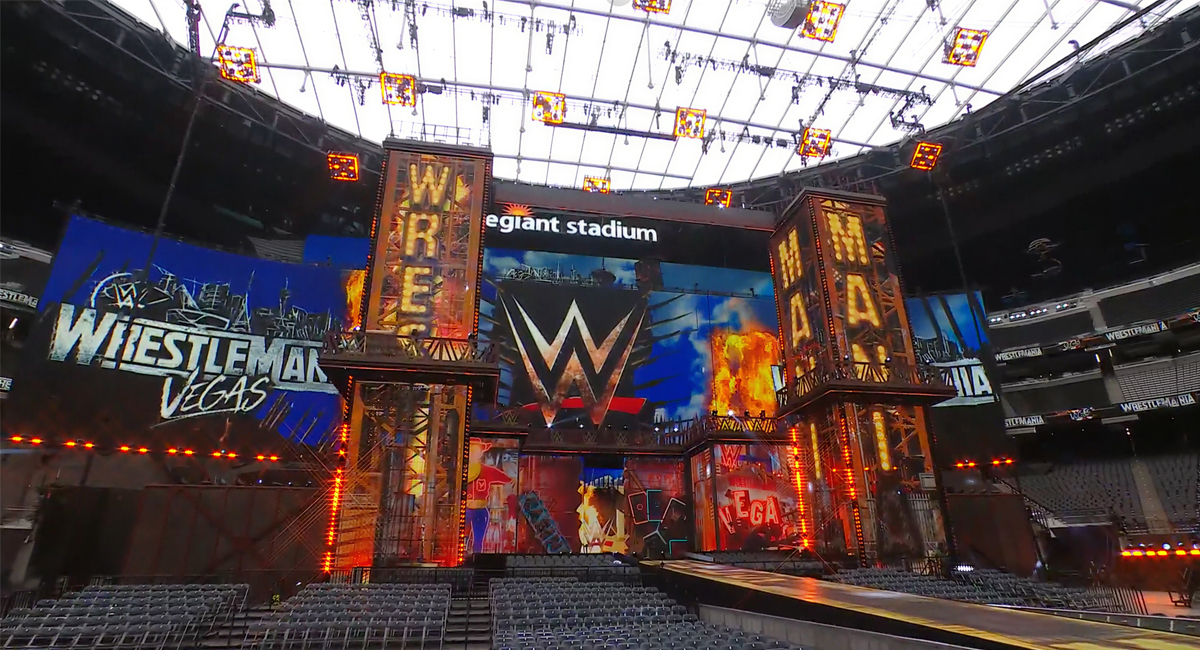 La WWE reveló el escenario donde se celebrará WrestleMania 42