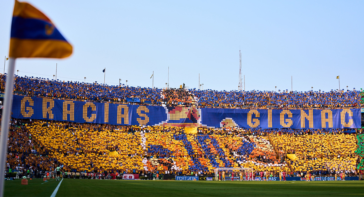La afición de Tigres brindó un merecido homenaje a André-Pierre Gignac en su último partido con el club
