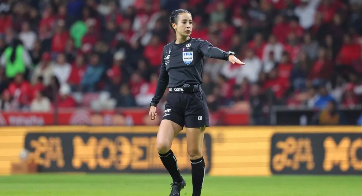 La árbitra mexicana Katia Itzel García fue designada por la FIFA para el Mundial 2026