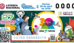 Lista COMPLETA de GANADORES Sorteo ESPECIAL No. 311 de Lotería Nacional, HOY martes 28 de ABRIL