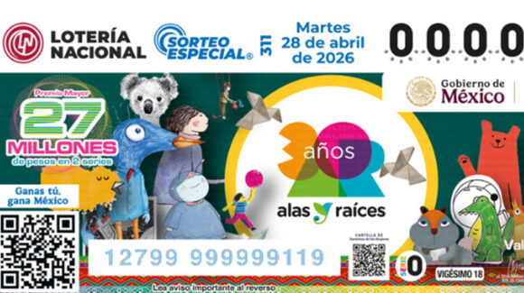 Lista COMPLETA de GANADORES Sorteo ESPECIAL No. 311 de Lotería Nacional, HOY martes 28 de ABRIL