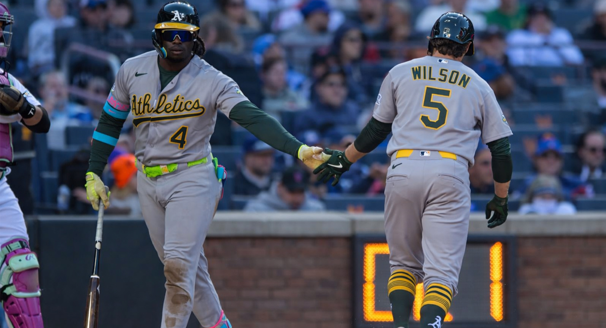 Los Athletics vencieron a los Mets por segundo día consecutivo y aseguran la serie