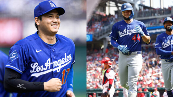 Shohei Ohtani comanda explosiva ofensiva y los Dodgers apalean a los Nationals en la MLB