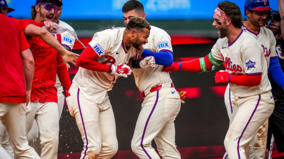 Los Phillies vienen de atrás y dejan tendidos en el terreno a los Washington Nationals