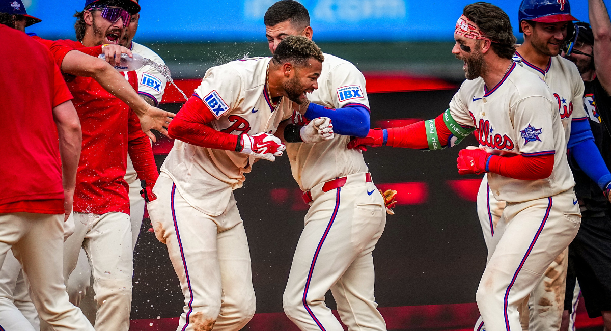 Los Phillies vinieron de atrás y dejaron tendidos en el terreno a los Nationals