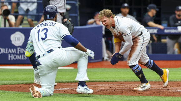 Tampa Bay repite la dosis y completa histórica barrida a los Yankees en el Tropicana Field