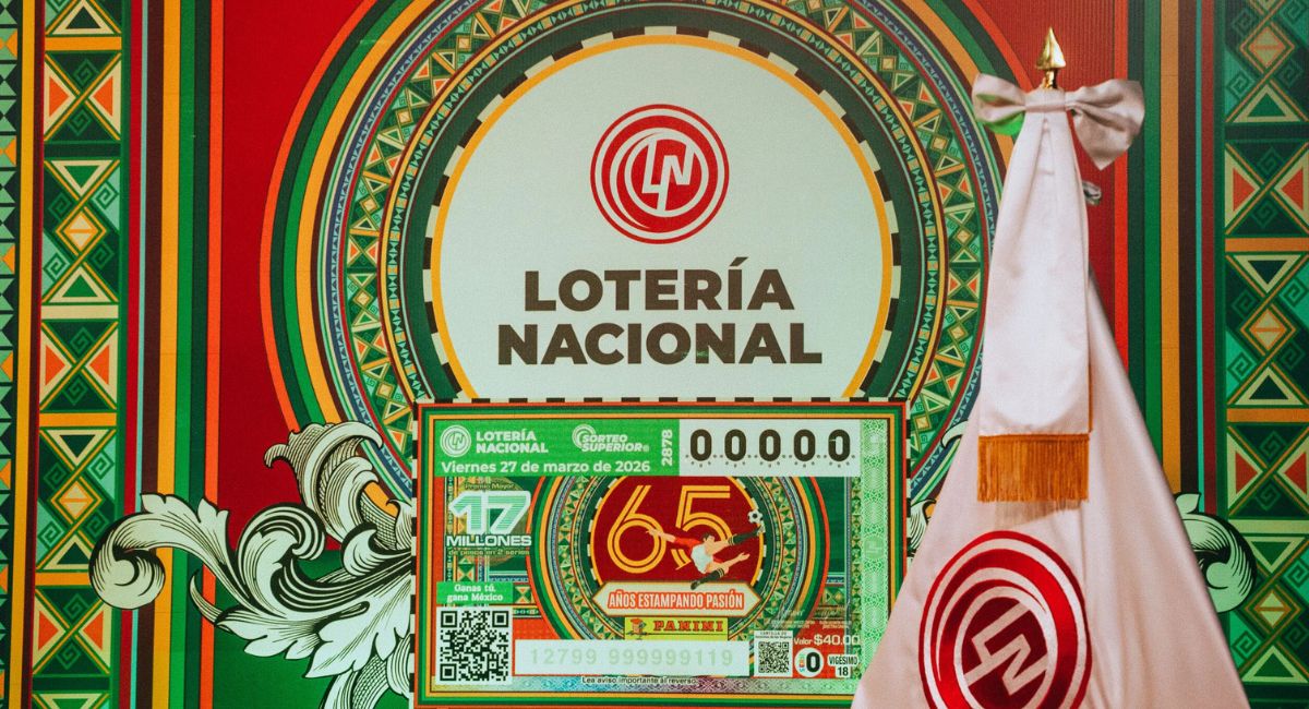 Lotería Nacional y Panini lanzan álbum conmemorativo retro debido al Mundial 2026