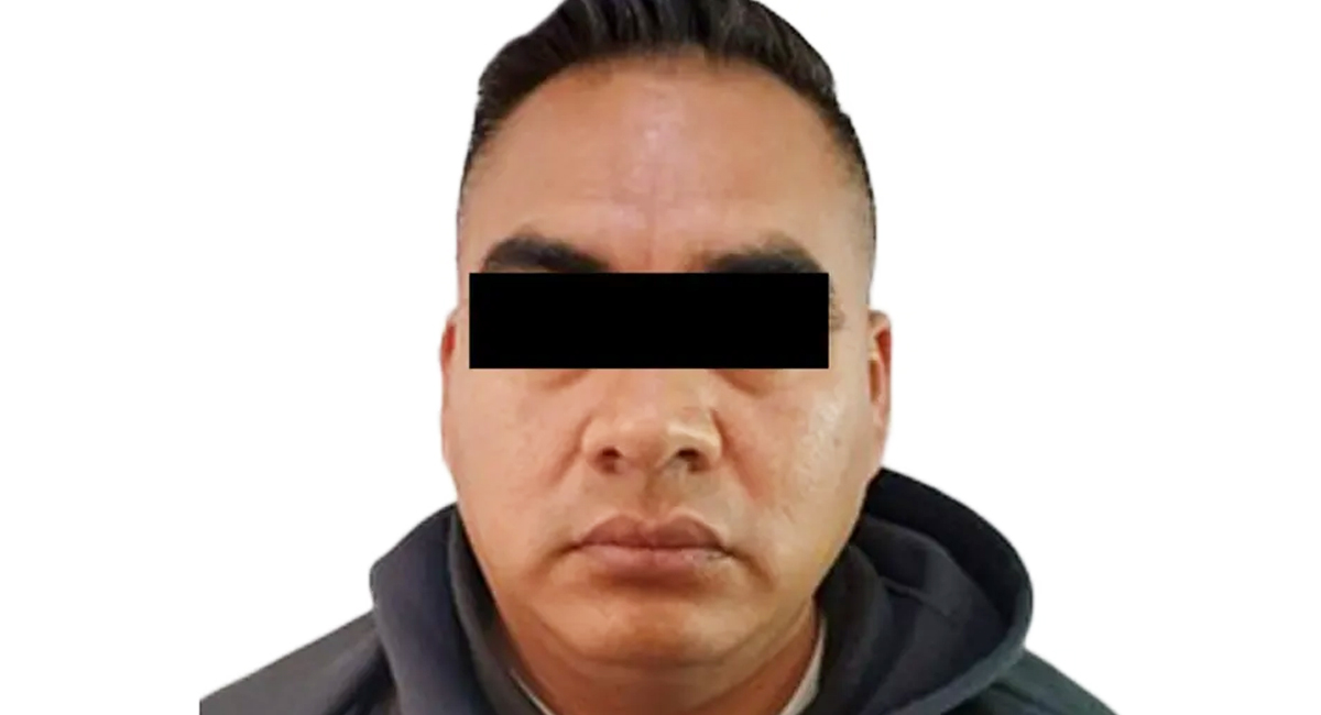 El oficial detenido, Luis Gerardo 'N', alias 'Mando'