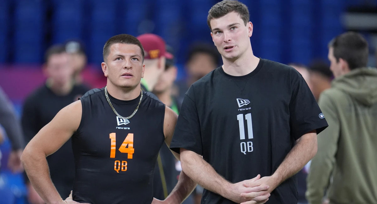 Mendoza y Pavia hicieron amistad durante el NFL Combine