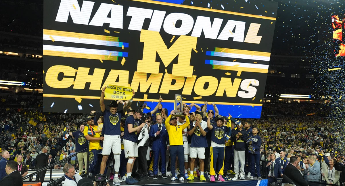 Los Wolverines coronaron una gran temporada con el campeonato