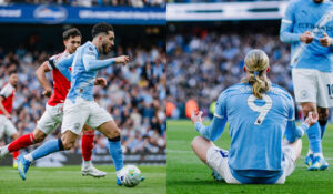Manchester City da golpe de autoridad; vencen al Arsenal y cierran la pelea por el título de la Premier League