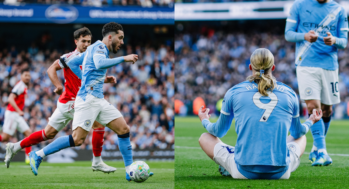 Manchester City venció de manera contundente al Arsenal para cerrar la pelea por el título de la Premier League