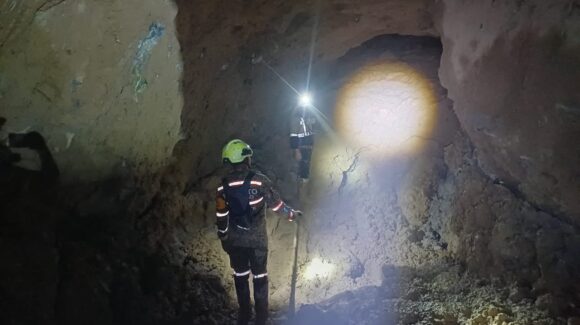 Mina Santa Fe en Sinaloa cumple un mes de colapso con un operario aún atrapado