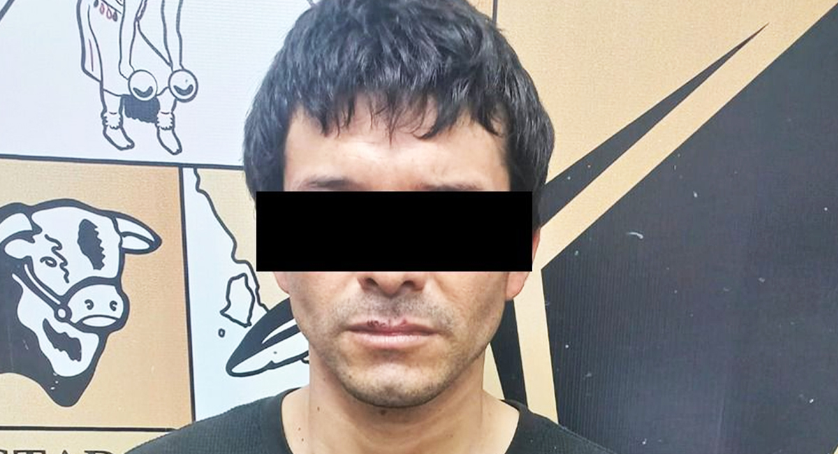 El hombre detenido, Ángel Alexis 'N', de 33 años de edad