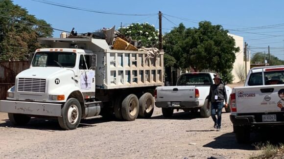 Navojoa elimina 477 toneladas de cacharros para prevenir dengue y rickettsia