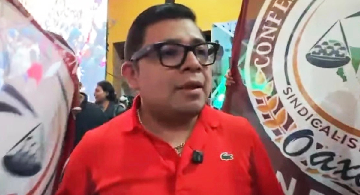 Iván Luis Villaseca, dirigente de la Confederación Joven de México