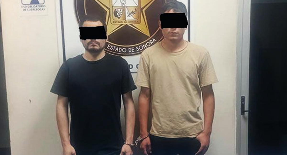 Abraham Enrique 'N', de 22 años de edad, y Sergio 'N', de 37 años