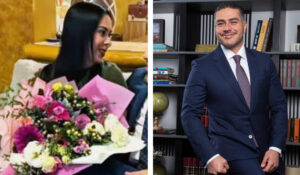 VIDEO: ‘Omar García Harfuch’ entrega ramo de flores a mujer y desata locura en redes sociales