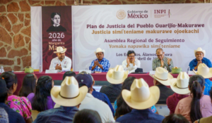 Avanza Plan de Justicia para el pueblo guarijío en Álamos