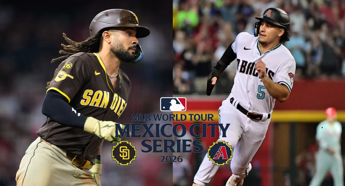 Padres y Diamondbacks encenderán la capital del país con la edición 2026 de la MLB México City Series
