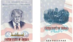 Estados Unidos expedirá pasaportes conmemorativos con imagen de Trump