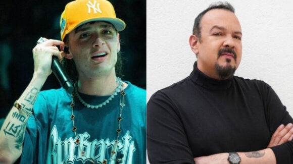 VIDEO: Pepe Aguilar sube al escenario en concierto de Peso Pluma y el público lo abuchea y gritan “cul…”