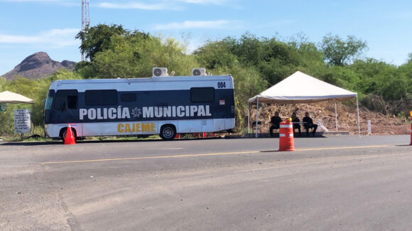 Con 200 elementos, despliegan fuerza de tarea para seguridad de paseantes en Semana Santa en Cajeme