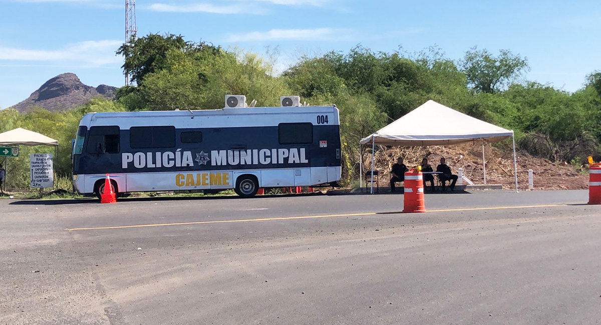 Con 200 elementos, despliegan fuerza de tarea para seguridad de paseantes en Semana Santa en Ciudad Obregón