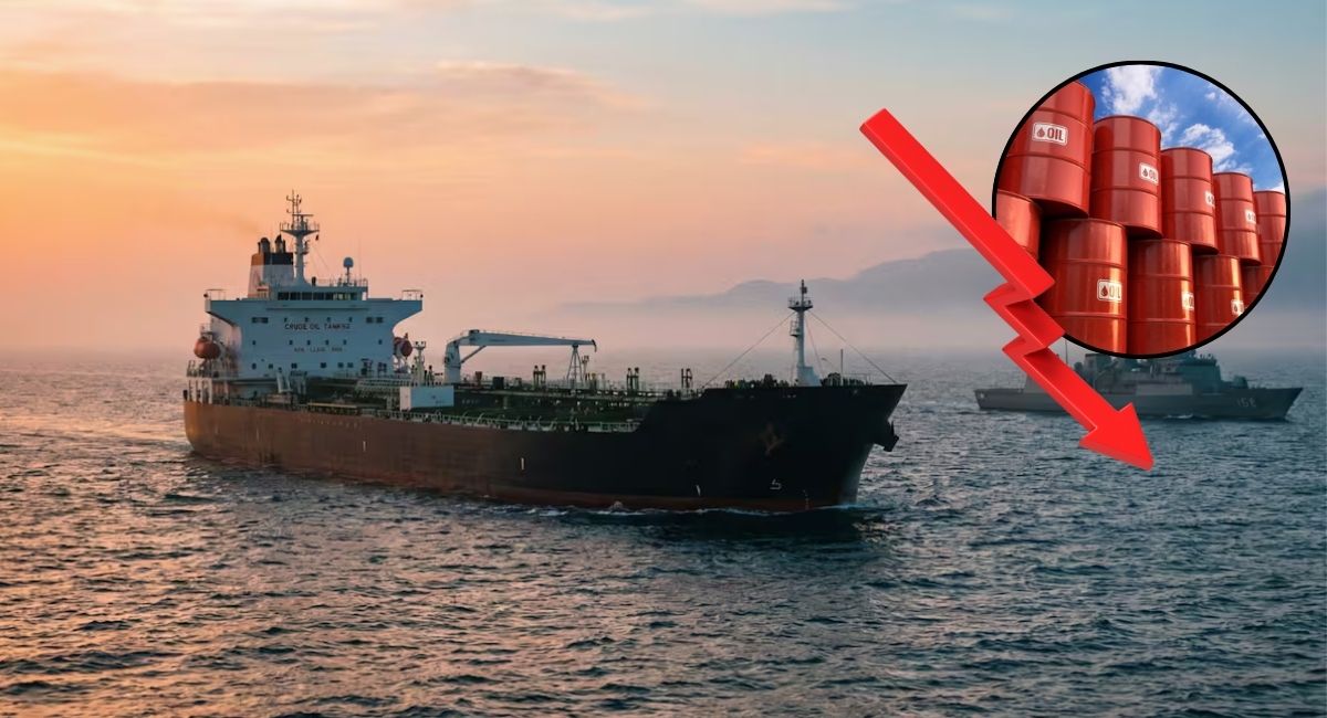 Precio del petróleo cae 10% tras anuncio de Irán sobre apertura del Estrecho de Ormuz