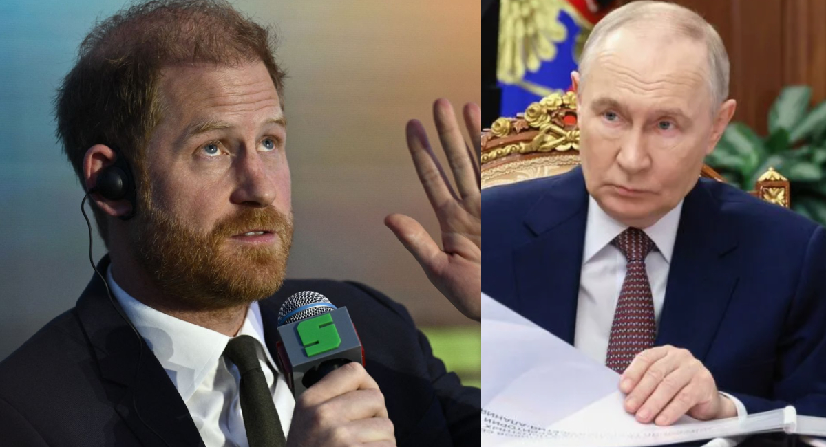 Príncipe Harry arremete contra Vladimir Putin al tacharlo de asesino y exige a Donald Trump intervenir