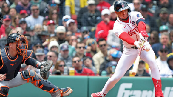 Celebración completa en Boston; los Red Sox se imponen a los Tigers en el Día de los Patriotas