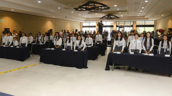 Niñas y niños sesionan en Diputación Infantil 2026 del Congreso de Sonora