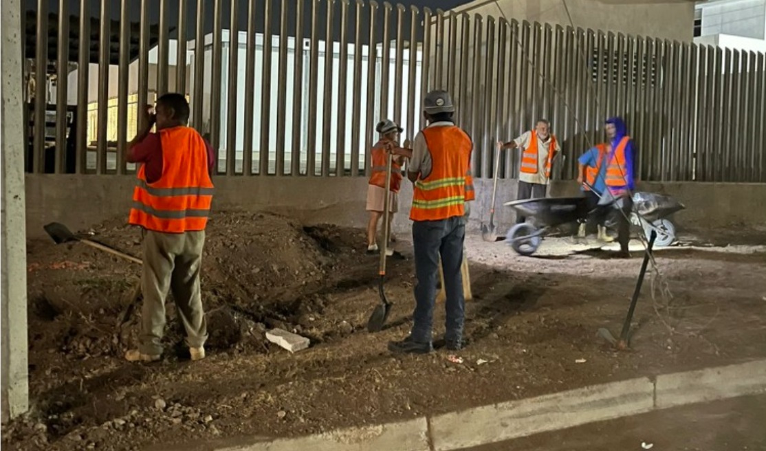 Rehabilitan calles en Navojoa para apertura del nuevo Hospital IMSS Zona 16
